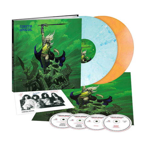 (image for) Cirith Ungol - Frost and Fire 2xLP / 4xCD / Book Boxset